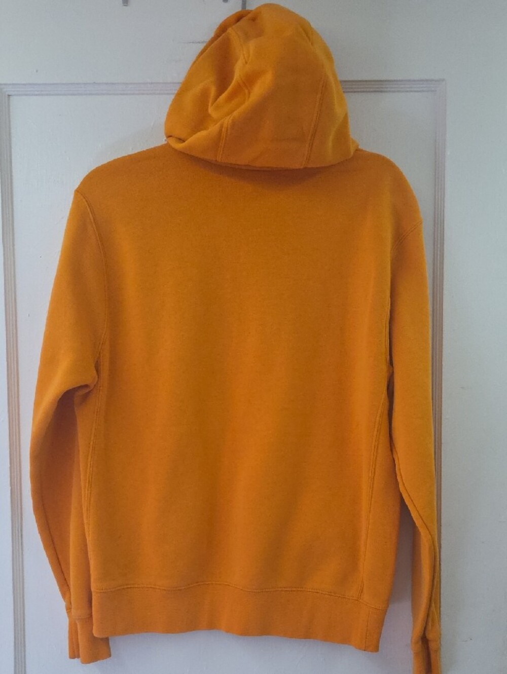 Nike Sportswear Club Fleece Pullover Hoodie Orange Trance Men's Small BV2654-886 - Picture 4 of 8